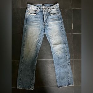 Edwin, tash relaxed medium-wash ankle jeans